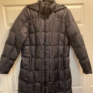 Black Northface Down Coat
